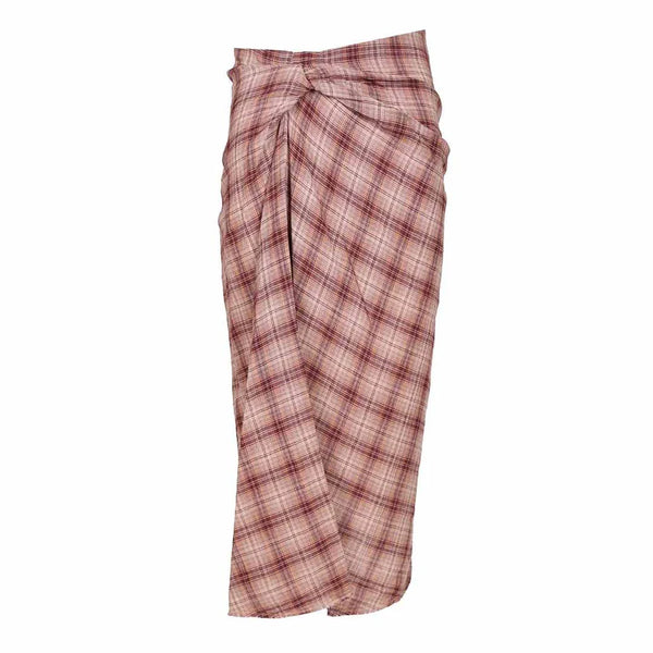 NICOLE SKIRT - ROSEWOOD