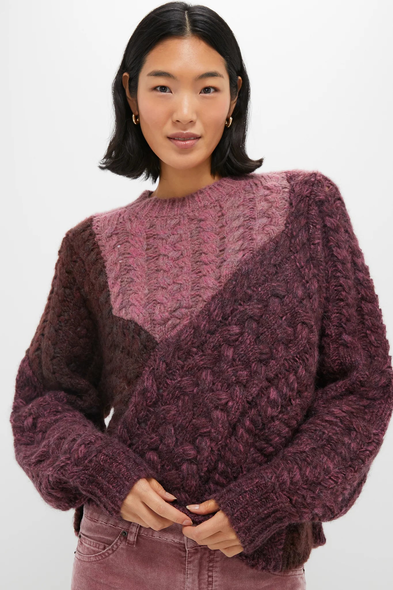 DARYL SWEATER - ROSEWOOD