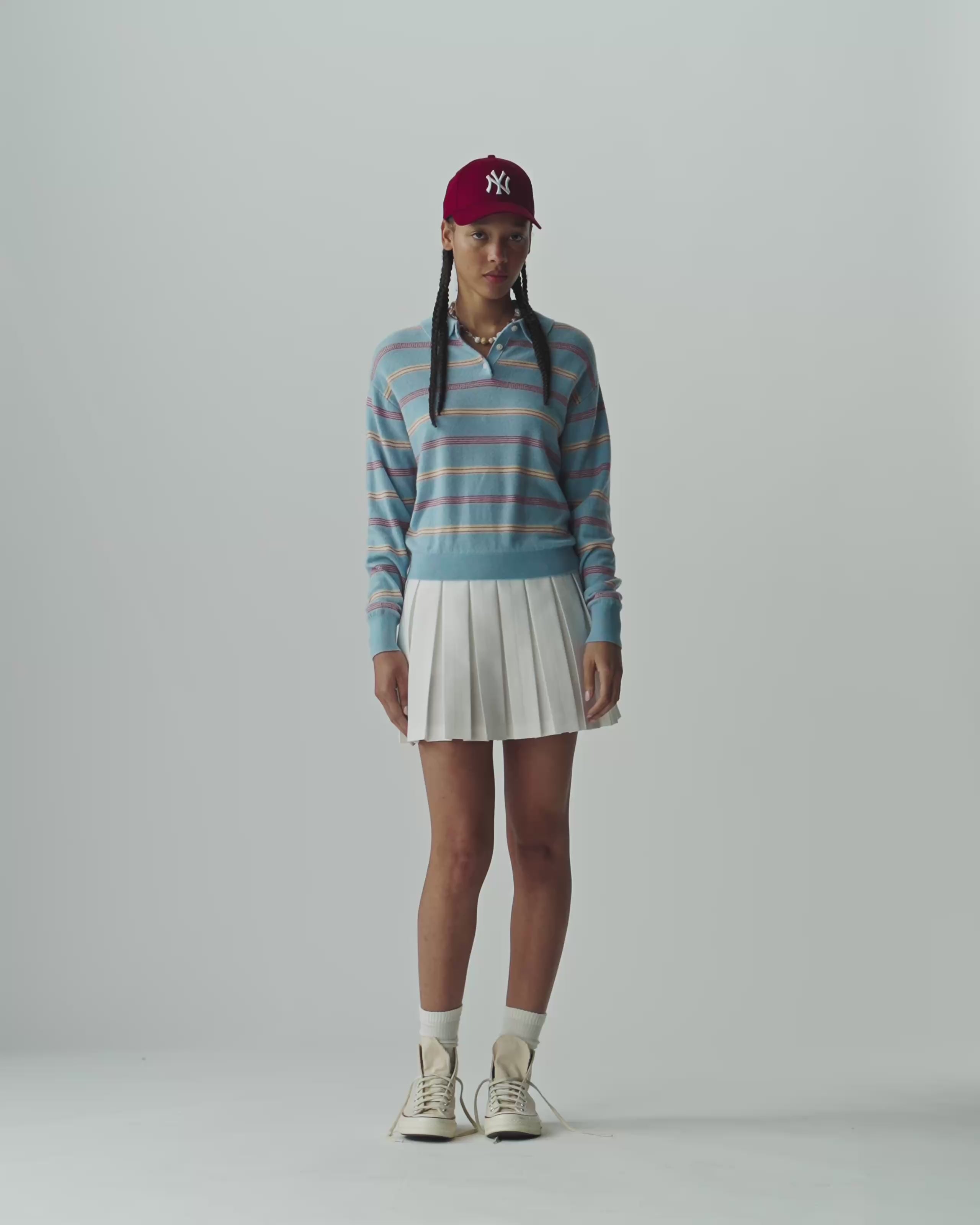 COLLEGIATE STRIPE POLO