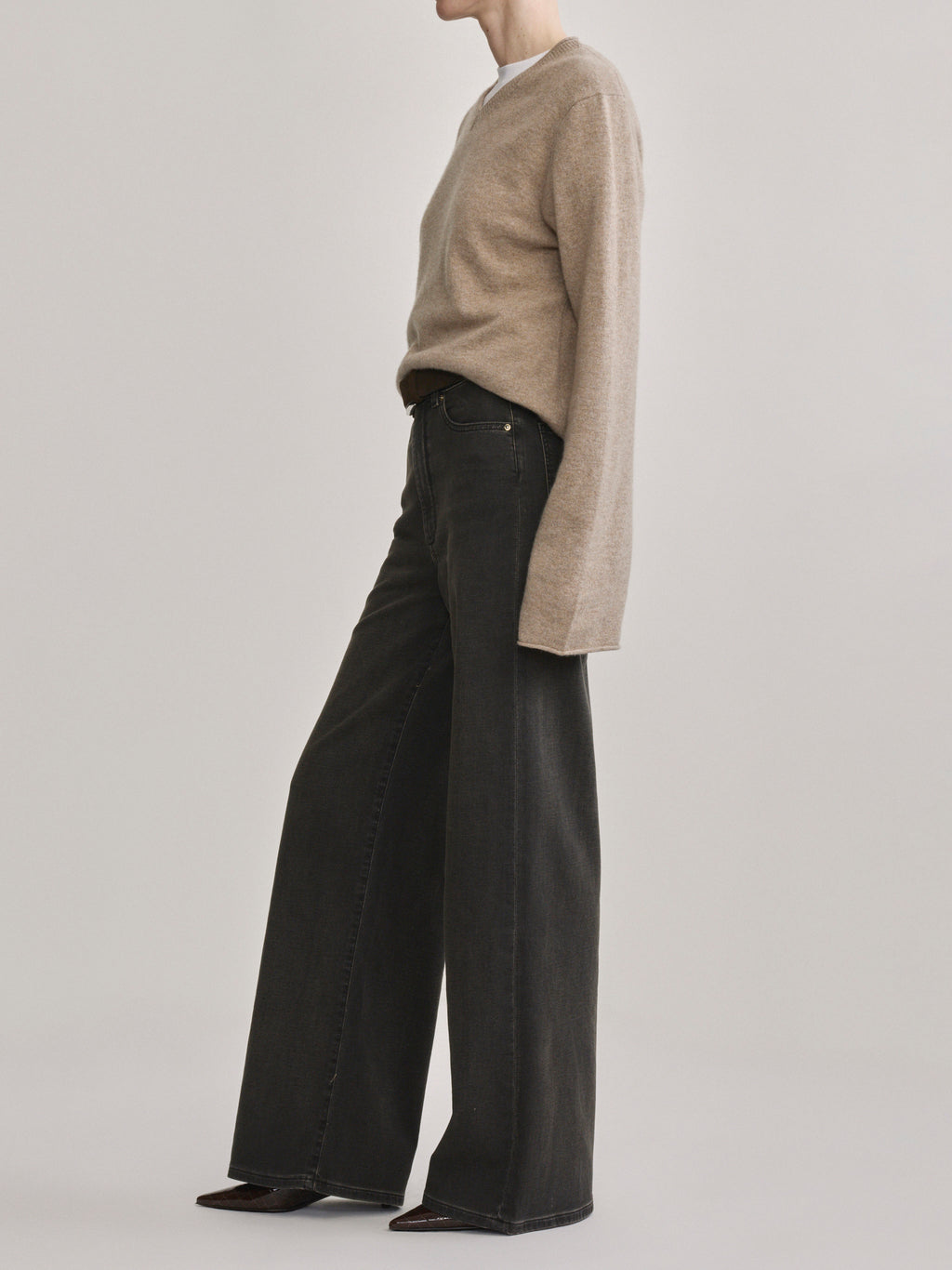 HEPBURN WIDE LEG - ROCK
