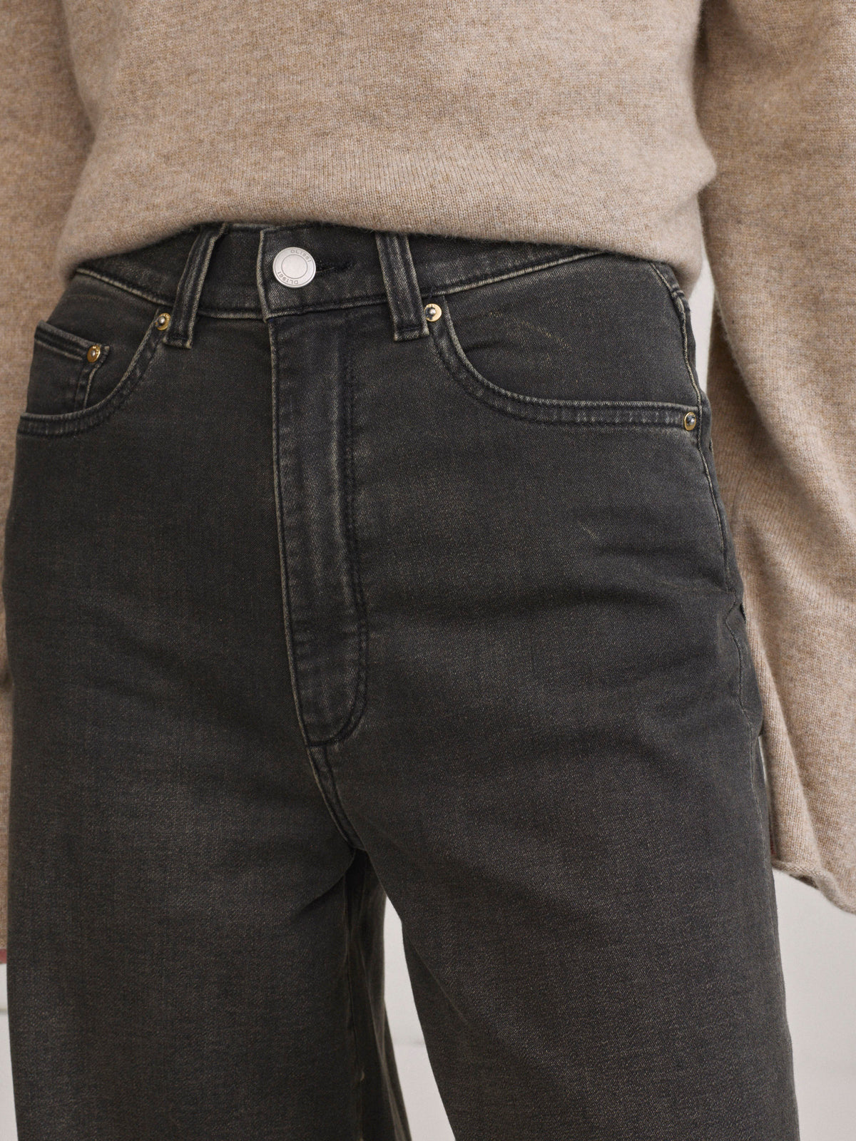 HEPBURN WIDE LEG - ROCK