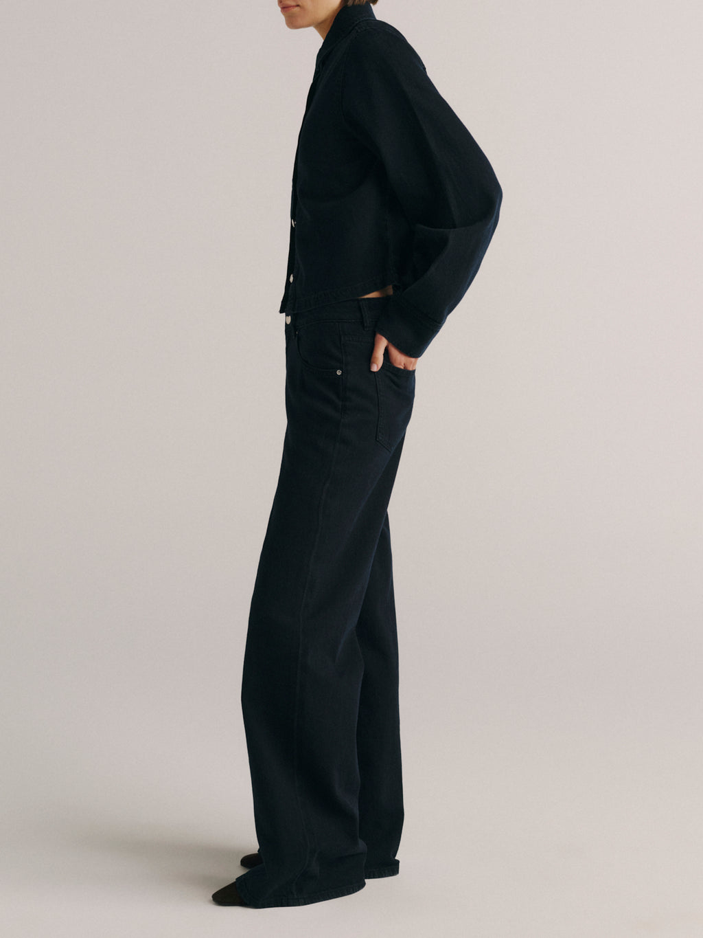 ALEX BAGGY WIDE LEG - NIGHTFALL AURA