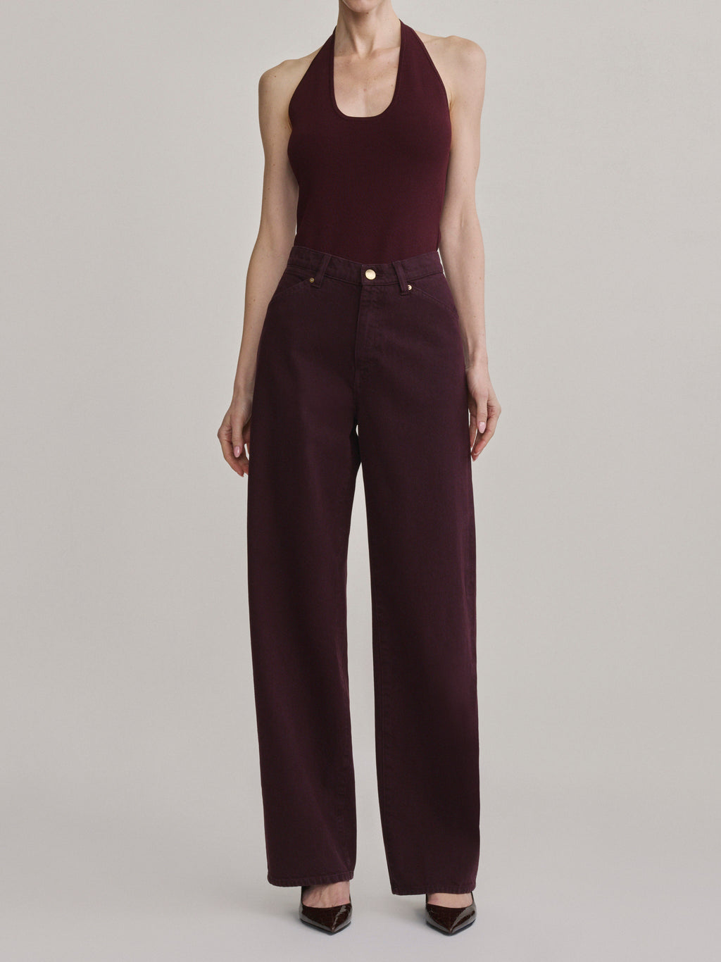 KAYLEN LOOSE STRAIGHT - MALBEC