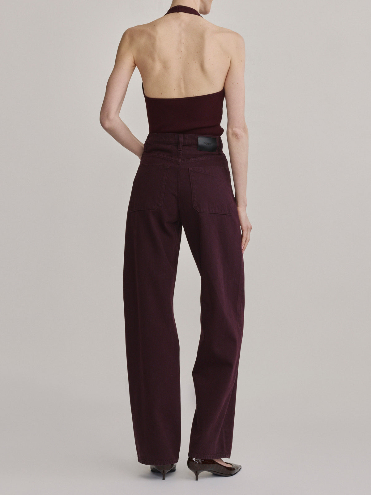 KAYLEN LOOSE STRAIGHT - MALBEC
