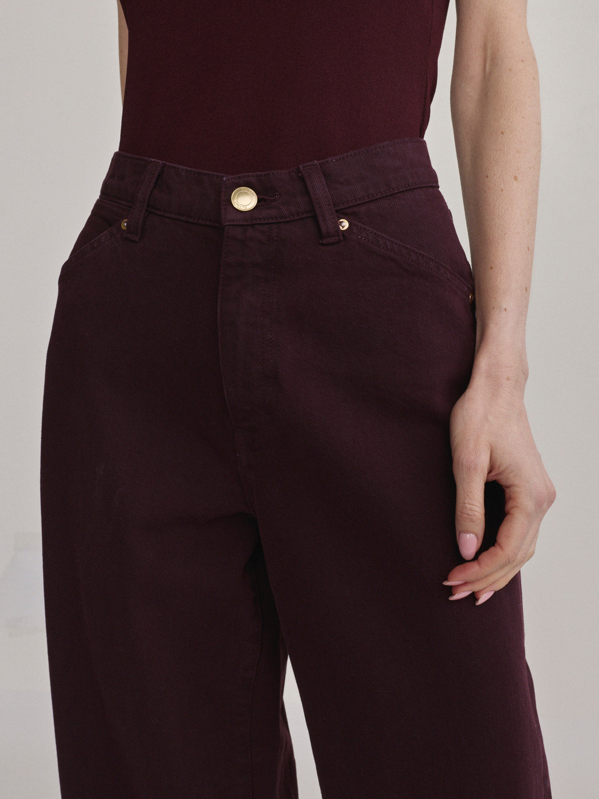KAYLEN LOOSE STRAIGHT - MALBEC