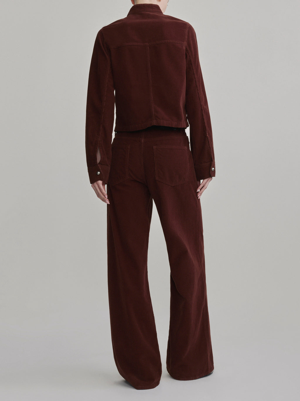 ALEX BAGGY WIDE LEG - SYRAH CORD