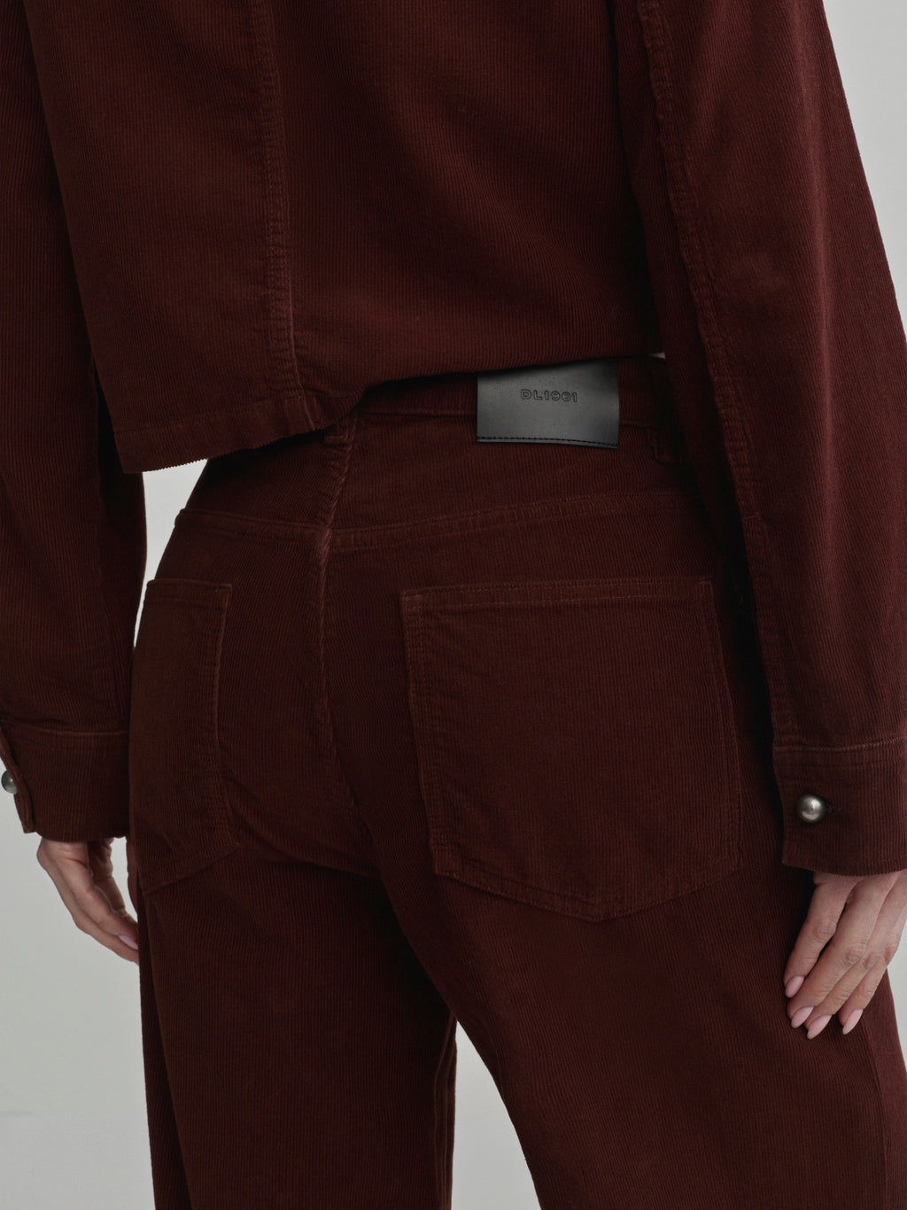 ALEX BAGGY WIDE LEG - SYRAH CORD