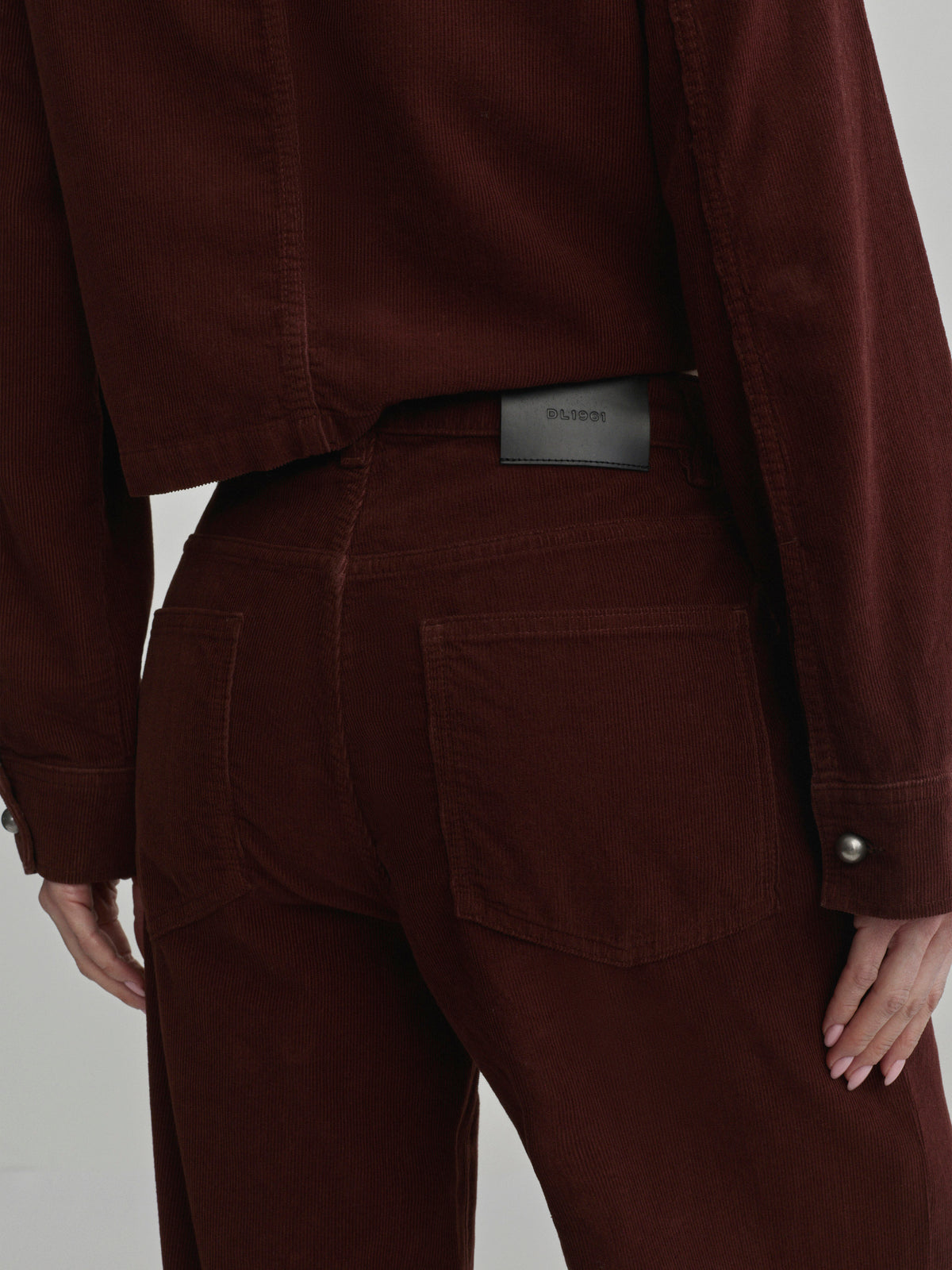 ALEX BAGGY WIDE LEG - SYRAH CORD