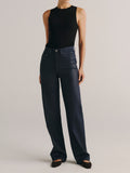 KARMINE REFINED WIDE LEG