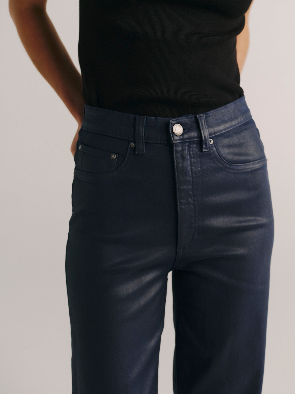 KARMINE REFINED WIDE LEG