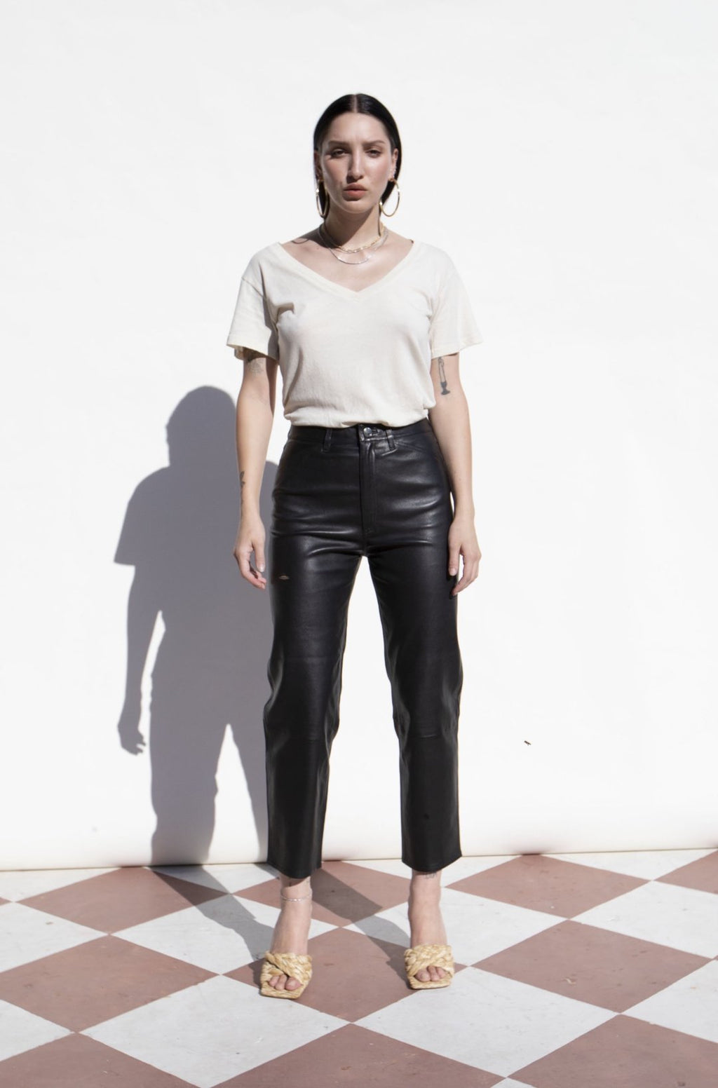 5 POCKET STRAIGHT LEG - BLACK