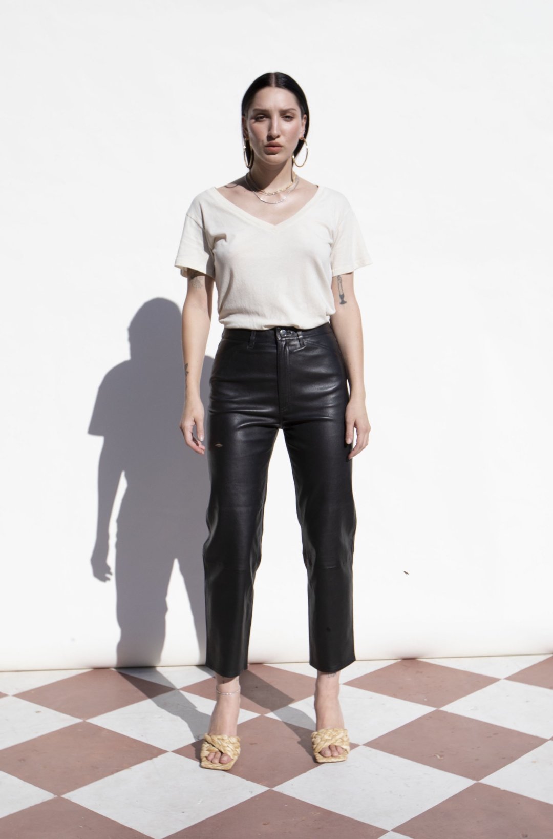 5 POCKET STRAIGHT LEG - BLACK