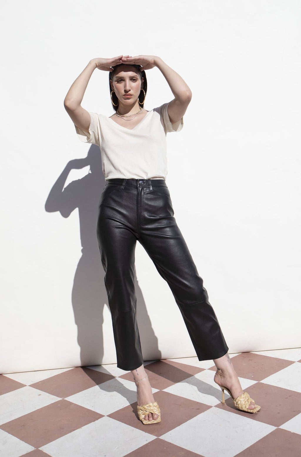 5 POCKET STRAIGHT LEG - BLACK