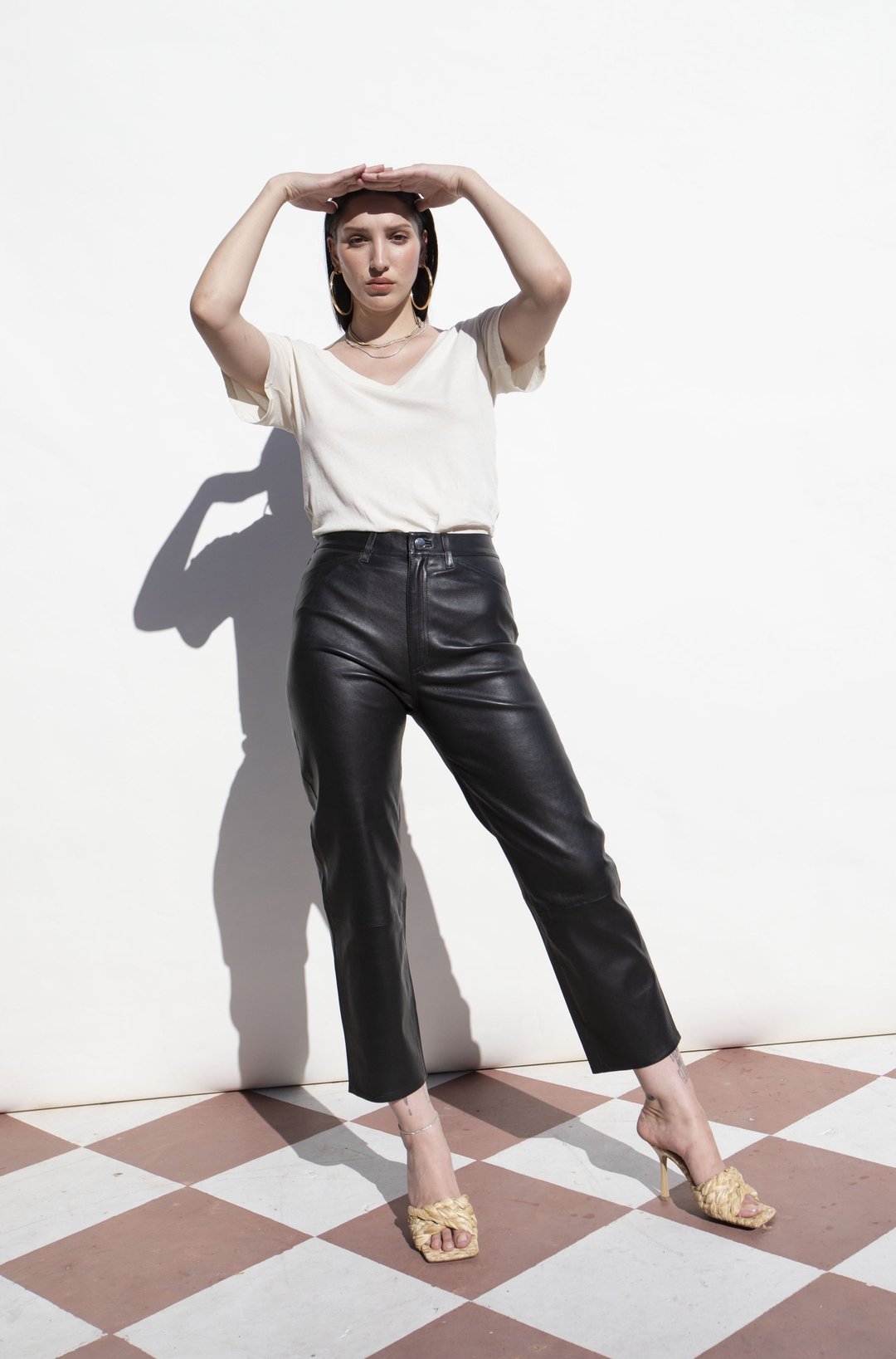 5 POCKET STRAIGHT LEG - BLACK