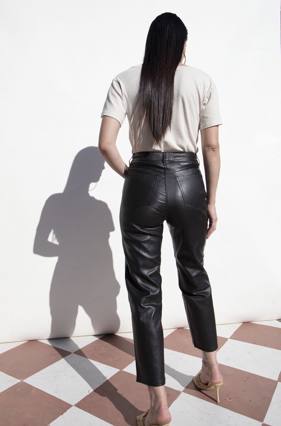 5 POCKET STRAIGHT LEG - BLACK