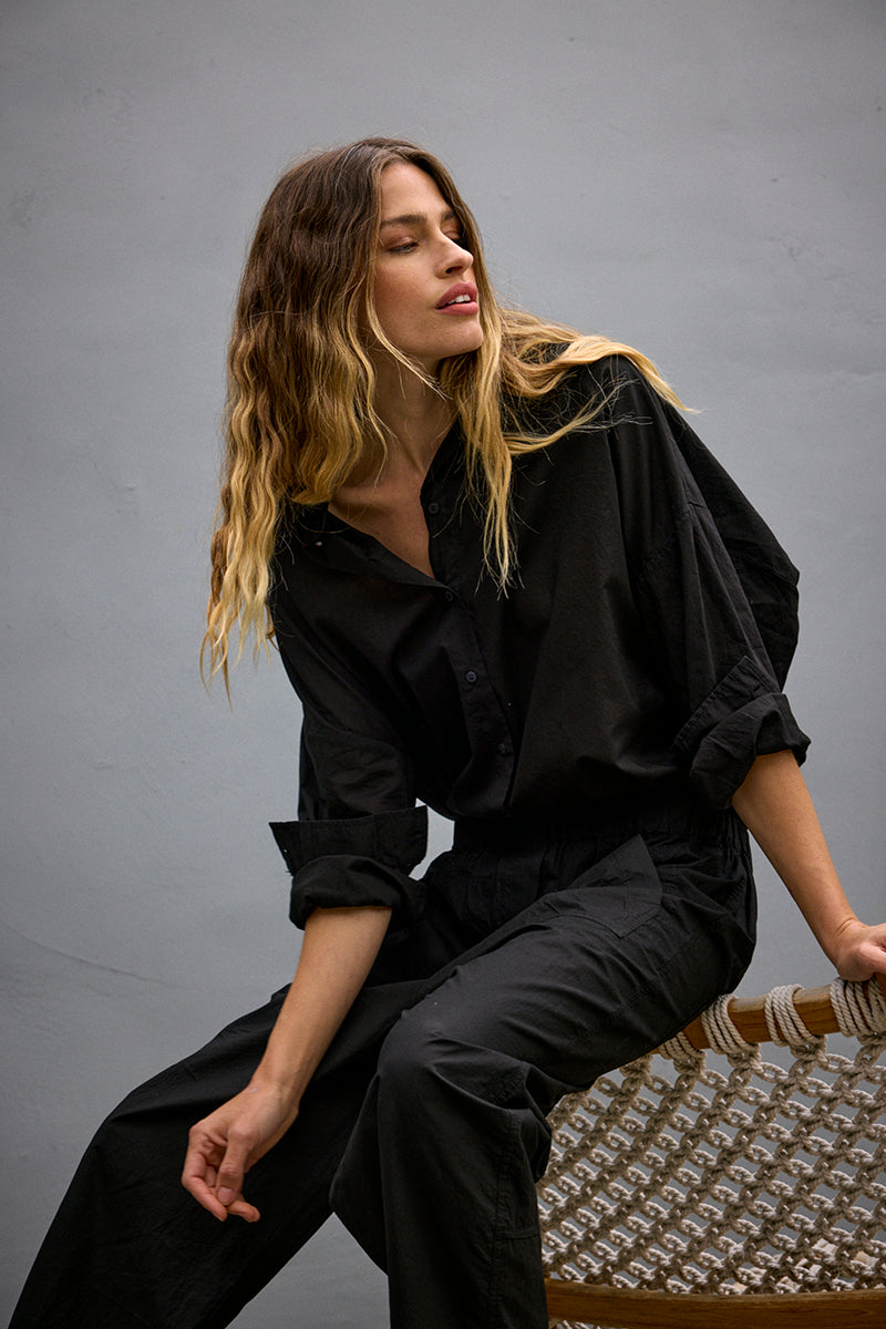 KAMRYN PARACHUTE - BLACK