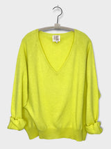 GIRLFRIEND CASHMERE - LIME