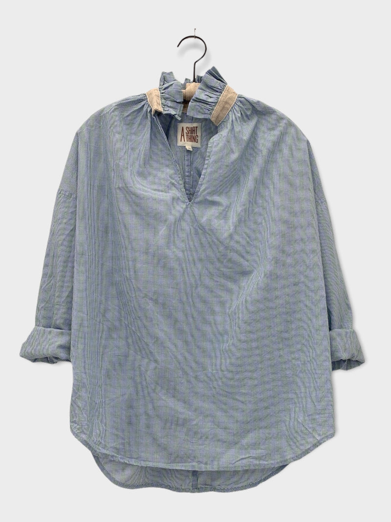 PENELOPE CHECK - BLUE