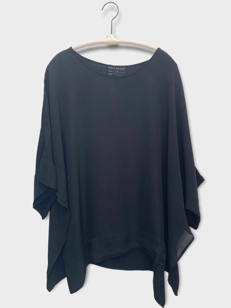 EVELYN TOP-BLACK