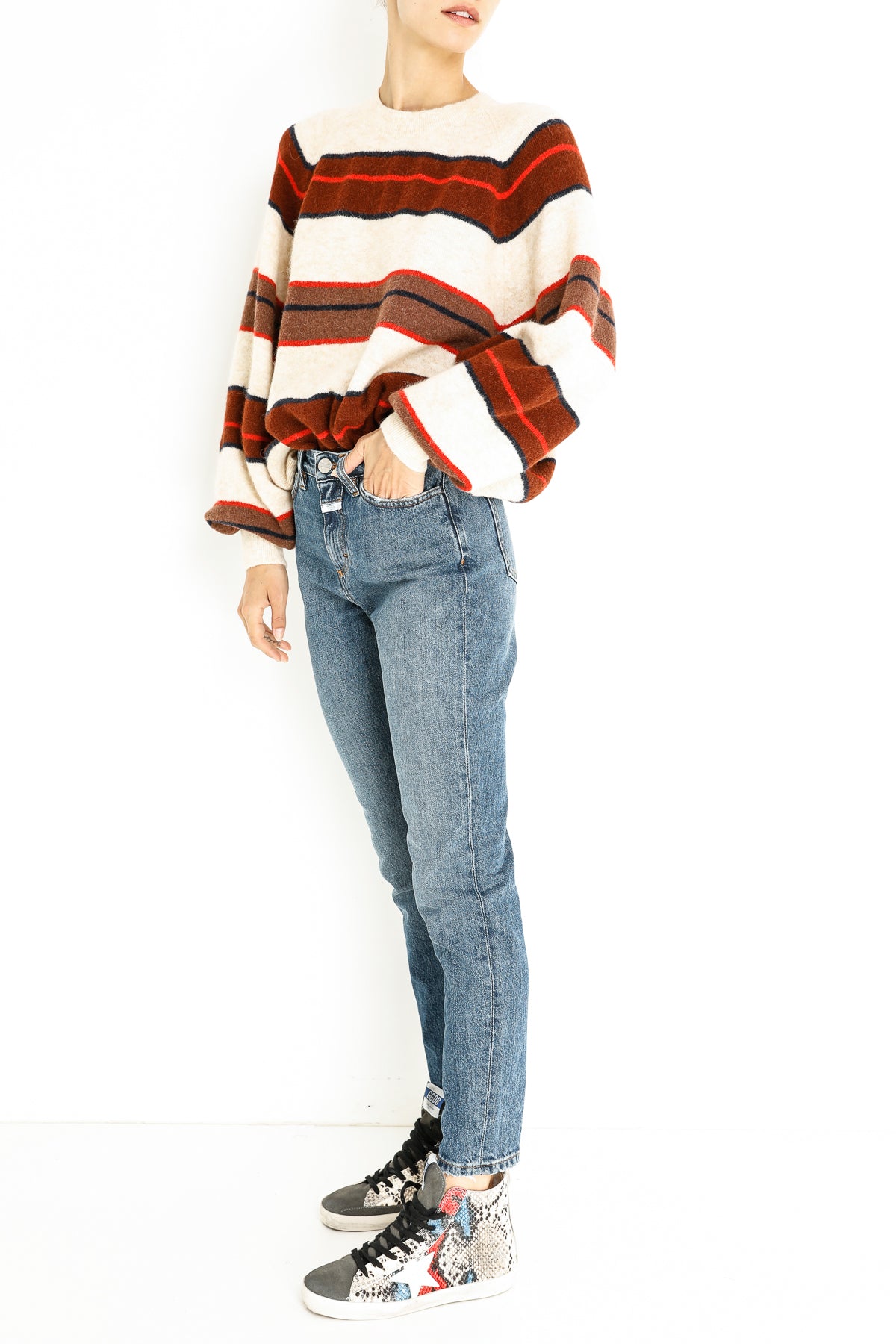 BAKER HIGH - MID BLUE